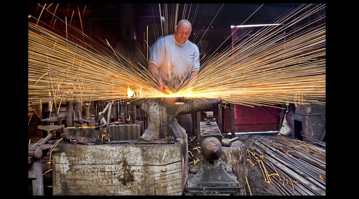 1st Place – Blacksmith – Barry Turnbull